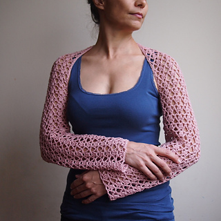 Half Jacket 2 0 >> Ravelry: Long sleeves lace shrug bolero pattern by Accessorise Half Jacket 2 0 >> Ravelry: Long sleeves lace shrug bolero pattern by Accessorise