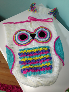 Ravelry: 245- Owl Cocoon Baby #245 pattern by ShiFios Patterns