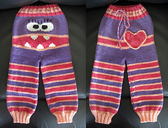 Ravelry: Monster longies (Monsterbukse) pattern by ...