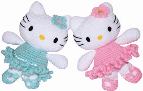 Ravelry: Hello Kitty Ballerina Amigurumi pattern by Mistys ...