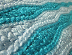 Ravelry: Ocean Waves Crochet Cowl / Shrug pattern by Leah Spell