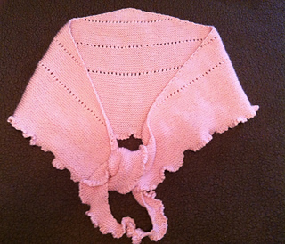 trinity stitch knit prayer shawl