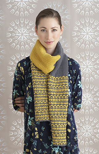 Ravelry: Two-Color Tango Scarf pattern by Lion Brand Yarn