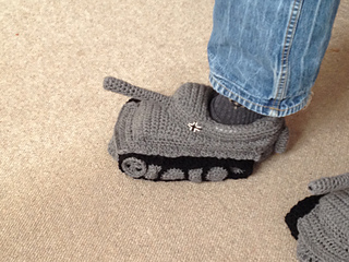 Ravelry: Panzer Slippers Pattern (Tiger I) pattern by ...
