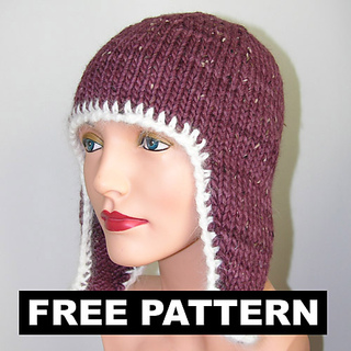 Ravelry: Bulky Azapa Earflap Hat pattern by Jill Bujold