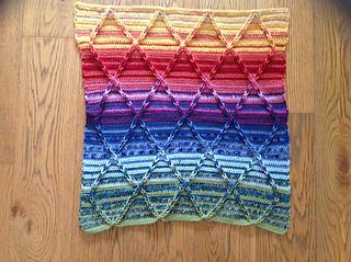 Ravelry: Jacobs Snakes And Ladders blanket pattern by Becky Simmons