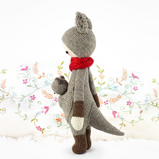 Ravelry: KIRA Kangaroo N? VII pattern by Lydia Tresselt