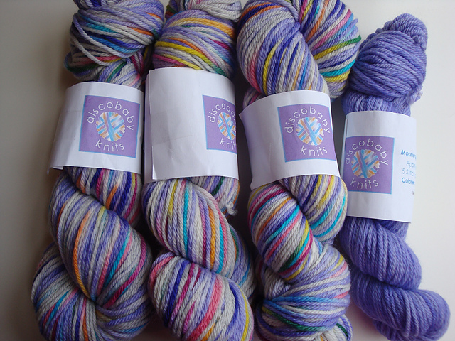 DBK "Flight of the Fairies" on Moonwalk SW Worsted