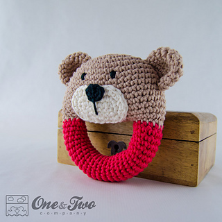 Ravelry: Teddy Bear Rattle pattern by Carolina Guzman