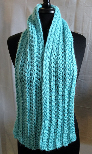 Ribbed Stitch Scarf