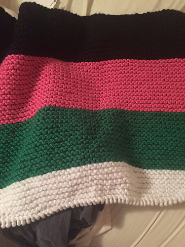 [FO] Might Morphin' Power Rangers Blanket : r/knitting